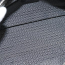 Salvatore Ferragamo Gancini Shoulder Bag Leather Black Silver Auth 146635-11