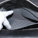 Salvatore Ferragamo Gancini Shoulder Bag Leather Black Silver Auth 146635-20