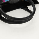 DOLCE&GABBANA Graffiti DAILY Hand Bag Leather Multicolor Auth 146637A-7