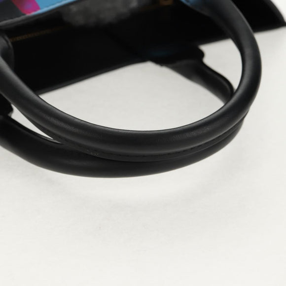 DOLCE&GABBANA Graffiti DAILY Hand Bag Leather Multicolor Auth 146637A