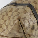 GUCCI GG Crystal Tote Bag Coated Canvas Outlet Beige Gold 265695 Auth 146641-16