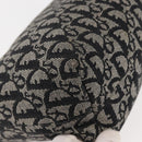 Christian Dior Trotter Canvas Shoulder Bag Black Auth 146645-15