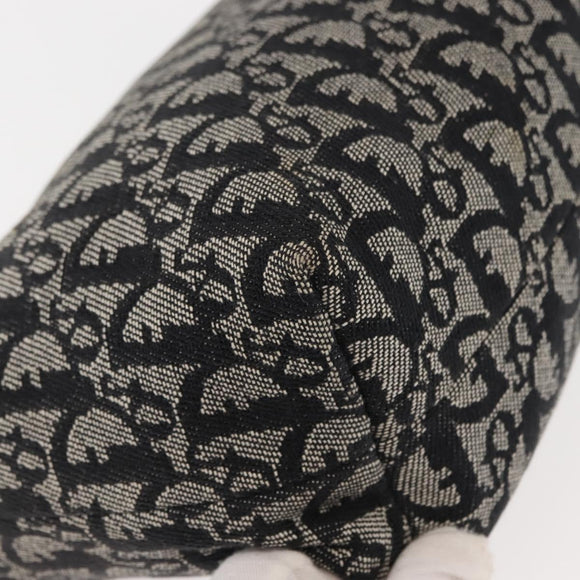 Christian Dior Trotter Canvas Shoulder Bag Black Auth 146645