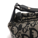 Christian Dior Trotter Canvas Shoulder Bag Black Auth 146645-10