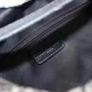 Christian Dior Trotter Canvas Shoulder Bag Black Auth 146645-17