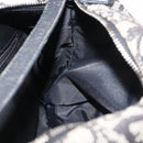 Christian Dior Trotter Canvas Shoulder Bag Black Auth 146645-18
