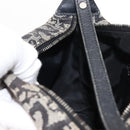 Christian Dior Trotter Canvas Shoulder Bag Black Auth 146645-19