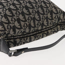 Christian Dior Trotter Canvas Shoulder Bag Black Auth 146645-6