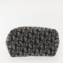 Christian Dior Trotter Canvas Shoulder Bag Black Auth 146645-5