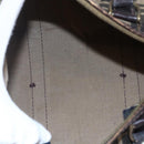 FENDI Zucca Canvas Hand Bag Black Brown Auth 146650-12