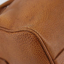 Poro Ralph Lauren Hand Bag Leather Brown Auth 146652-14