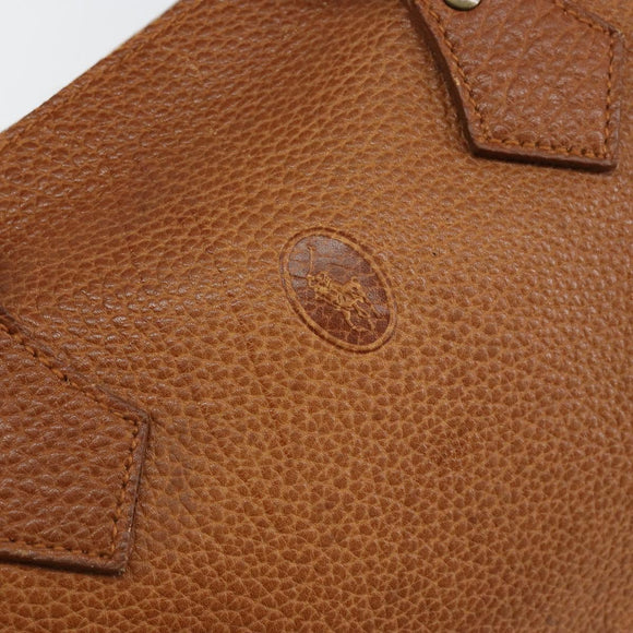 Poro Ralph Lauren Hand Bag Leather Brown Auth 146652