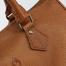 Poro Ralph Lauren Hand Bag Leather Brown Auth 146652-17