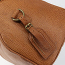 Poro Ralph Lauren Hand Bag Leather Brown Auth 146652-18