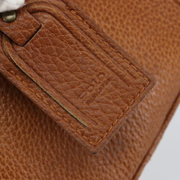 Poro Ralph Lauren Hand Bag Leather Brown Auth 146652