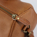 Poro Ralph Lauren Hand Bag Leather Brown Auth 146652-20