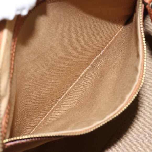 Poro Ralph Lauren Hand Bag Leather Brown Auth 146652