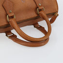 Poro Ralph Lauren Hand Bag Leather Brown Auth 146652-7