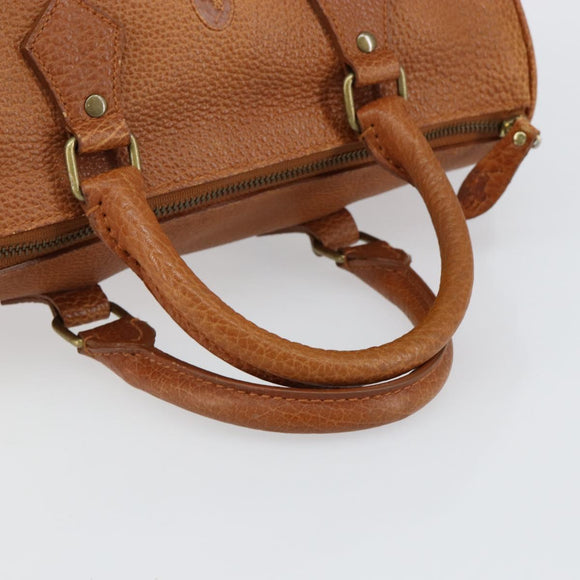 Poro Ralph Lauren Hand Bag Leather Brown Auth 146652