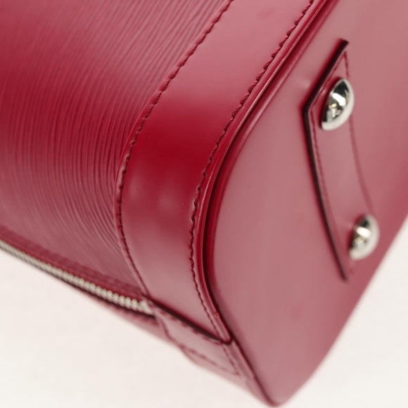 LOUIS VUITTON Epi Alma PM Hand Bag Fuchsia M40490 LV Auth 146653V