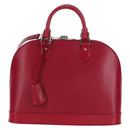 LOUIS VUITTON Epi Alma PM Hand Bag Fuchsia M40490 LV Auth 146653V-13