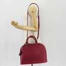 LOUIS VUITTON Epi Alma PM Hand Bag Fuchsia M40490 LV Auth 146653V-27