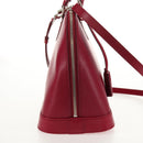 LOUIS VUITTON Epi Alma PM Hand Bag Fuchsia M40490 LV Auth 146653V-4