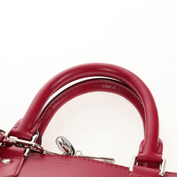 LOUIS VUITTON Epi Alma PM Hand Bag Fuchsia M40490 LV Auth 146653V