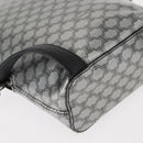 CELINE Macadam Canvas Backpack Silver Auth 146658-16