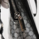 CELINE Macadam Canvas Backpack Silver Auth 146658-10