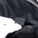 CELINE Macadam Canvas Backpack Silver Auth 146658-12