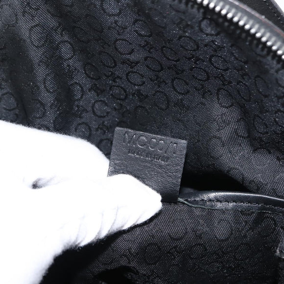 CELINE Macadam Canvas Backpack Silver Auth 146658