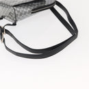 CELINE Macadam Canvas Backpack Silver Auth 146658-7