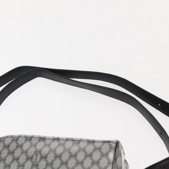 CELINE Macadam Canvas Backpack Silver Auth 146658