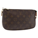 LOUIS VUITTON Monogram Pochette Accessoires Pouch M51980 LV Auth 146660-1