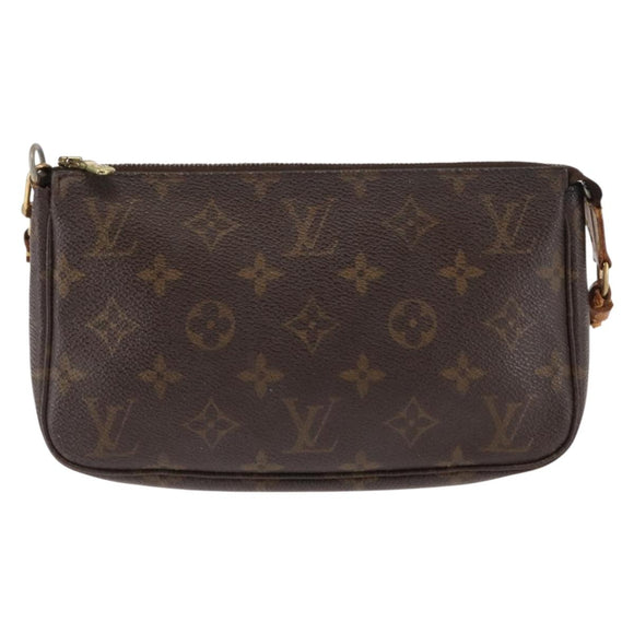 LOUIS VUITTON Monogram Pochette Accessoires Pouch M51980 LV Auth 146660