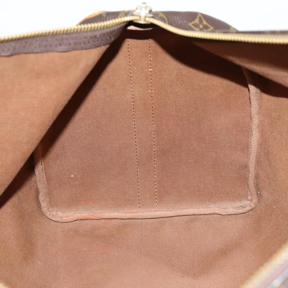 LOUIS VUITTON Monogram Keepall Bandouliere 50 Boston Bag M41416 LV Auth 146661