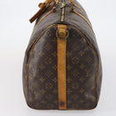 LOUIS VUITTON Monogram Keepall Bandouliere 50 Boston Bag M41416 LV Auth 146661-3