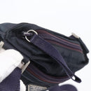 PRADA Shoulder Bag Nylon Purple Silver Auth 146670-10