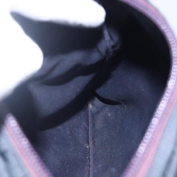 PRADA Shoulder Bag Nylon Purple Silver Auth 146670