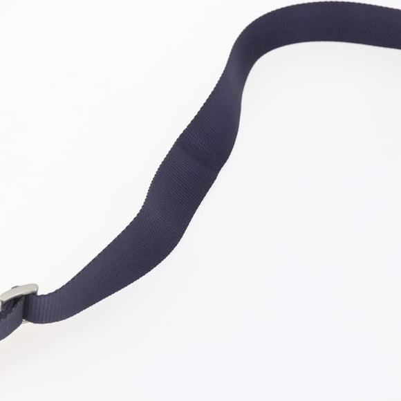 PRADA Shoulder Bag Nylon Purple Silver Auth 146670