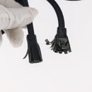 PRADA Backpack Nylon Navy Gold Auth 146671-20