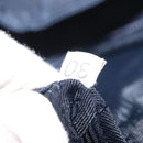 PRADA Backpack Nylon Navy Gold Auth 146671-27