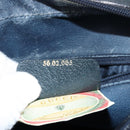 GUCCI GG Supreme Sherry Line Shoulder Bag PVC Navy Red 56 02 005 Auth 146673-12