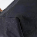 GUCCI GG Canvas Tote Bag Nylon Navy 282439 Auth 146676-14