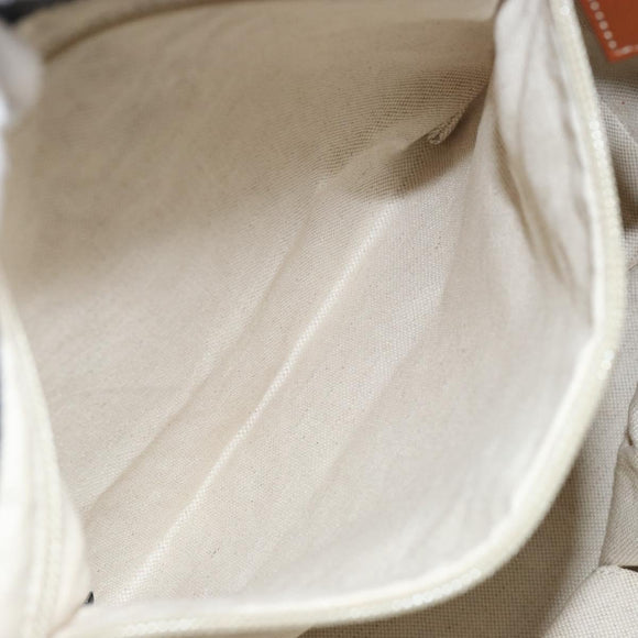 GUCCI GG Canvas Tote Bag Nylon Navy 282439 Auth 146676