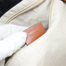 GUCCI GG Canvas Tote Bag Nylon Navy 282439 Auth 146676-12