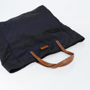 GUCCI GG Canvas Tote Bag Nylon Navy 282439 Auth 146676-6