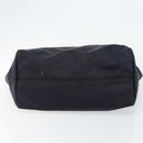 GUCCI GG Canvas Tote Bag Nylon Navy 282439 Auth 146676-5