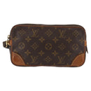 LOUIS VUITTON Monogram Marly Dragonne PM Clutch Bag M51827 LV Auth 146679-13